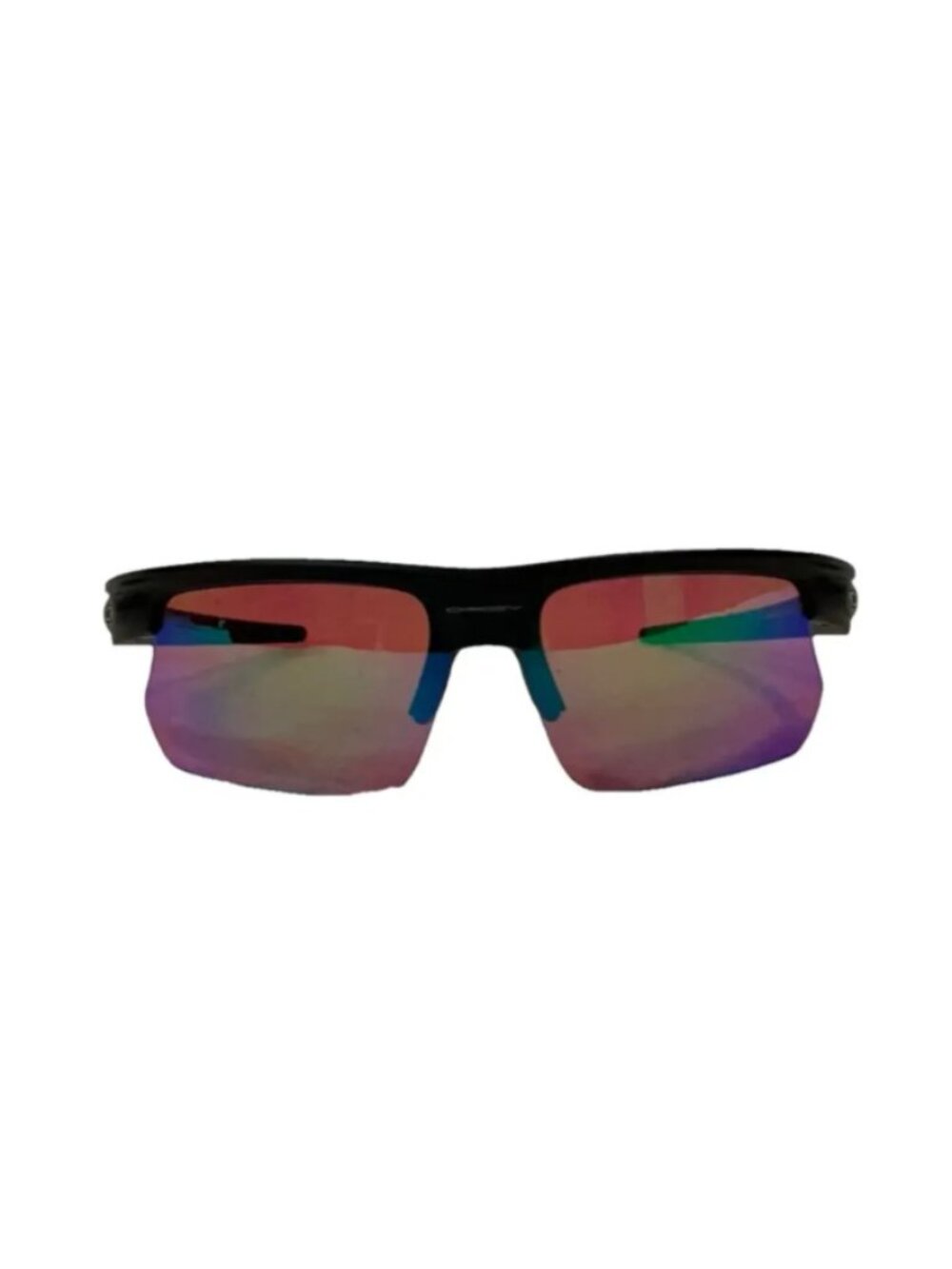 NEW OAKLEY Black Sunglasses with Multicolor Lenses